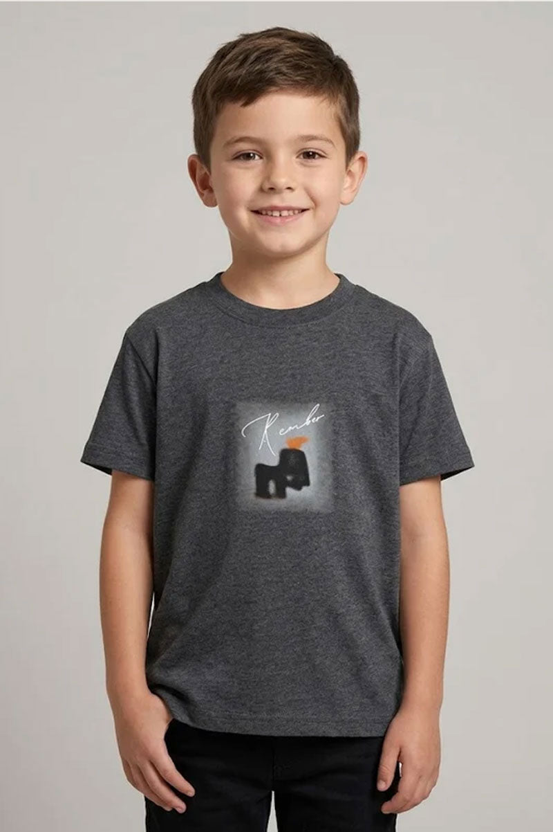 Red Graphic T-shirt For Kids - Suviara Little