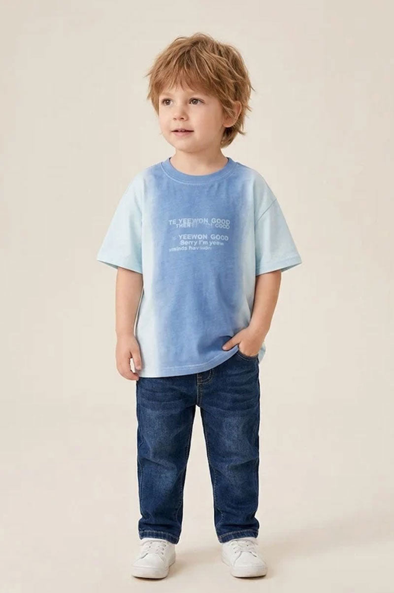 Short Sleeve Printed T-Shirt - Suviara Little