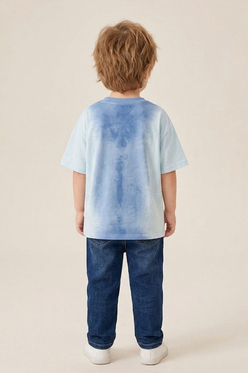 Short Sleeve Printed T-Shirt - Suviara Little - Photo 8
