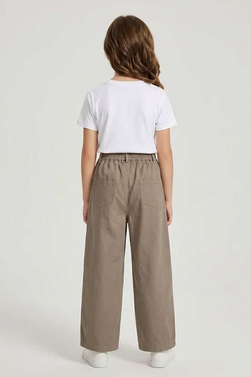 Le Bon Shoppe Arc Taupe Pants For Kids - Suviara Little - Photo 4