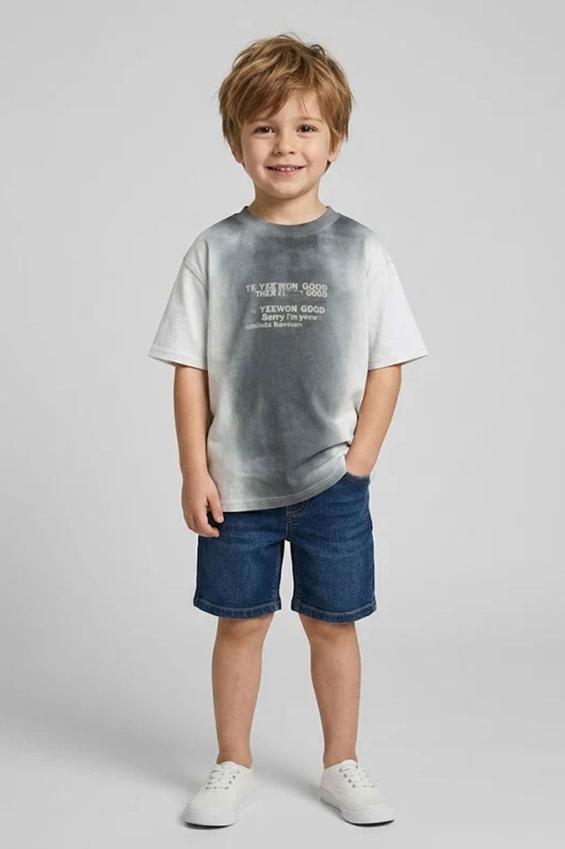 Short Sleeve Printed T-Shirt - Suviara Little