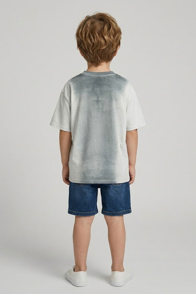 Short Sleeve Printed T-Shirt - Suviara Little - Photo 7