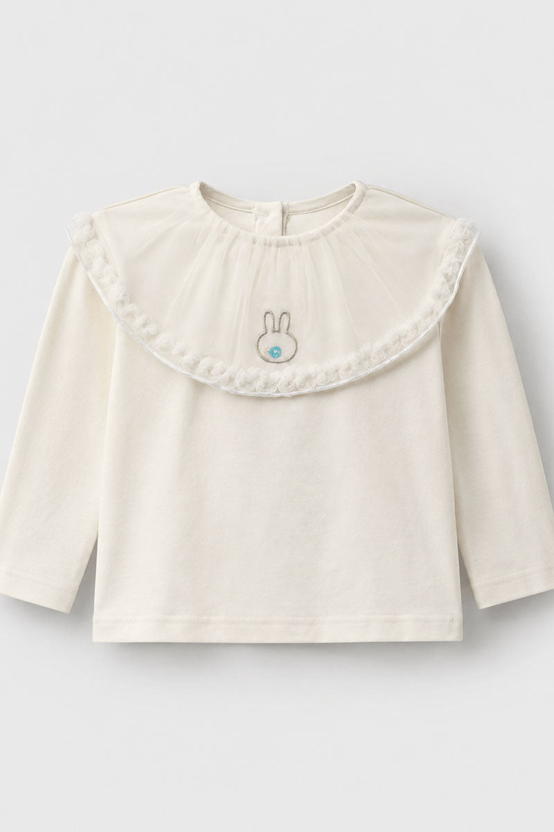 Bunny T-Shirt Cream - Suviara Little - Photo 5