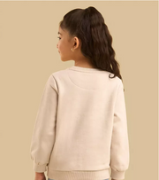 Anime Girl Print Sweatshirt