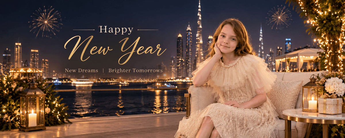 Happy New Year - party dresses for girls in Dubai