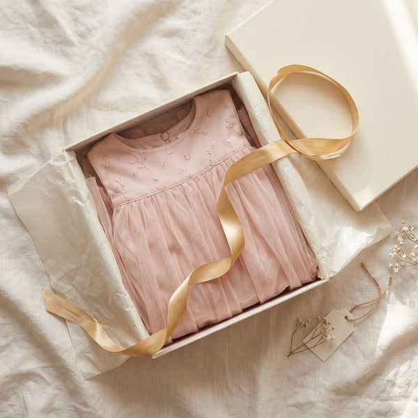 Dress in a gift box
