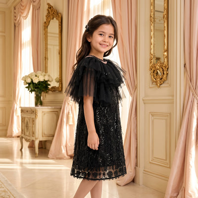 Tween aged 9–11 years in a Suviara Little outfit