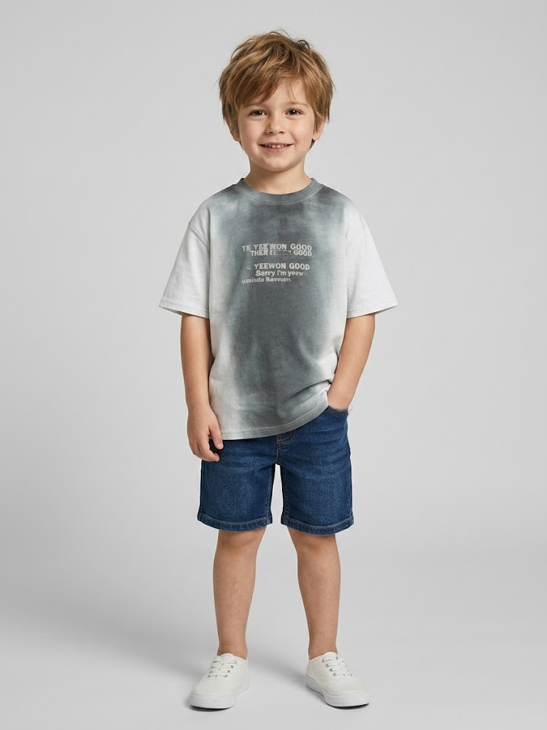Short Sleeve Printed  T-Shirt