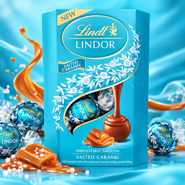 Lindt Lindor Irresistible Milk Salted Caramel (200g)