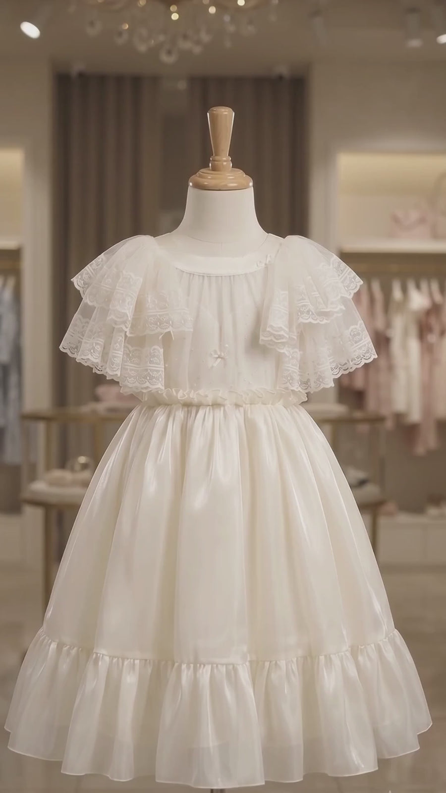 “Unboxing the Royal Lilac Tulle Dress”